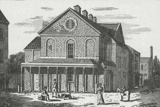 The theatre in 1805